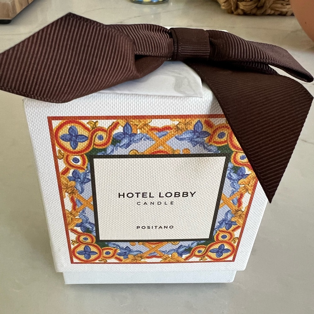 Hotel Lobby Positano candle